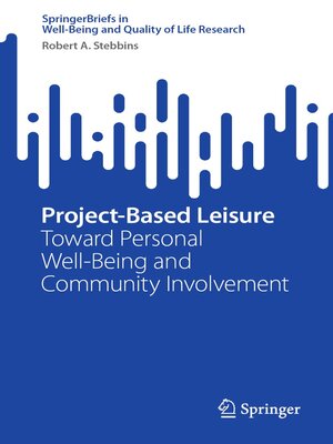 cover image of Project-Based Leisure